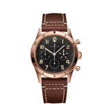  Shop Authentic Breitling Avi 1953 Edition Black Dial Brown Leather Strap Watch for Men - RB0920131B1X1 - Luxxuri