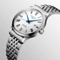 Shop Authentic Longines Record Automatic Stainless Steel 40mm Watch for Men - L2.821.4.11.6 - Luxxuri