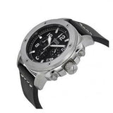  Shop Authentic Fossil Modern Machine Chronograph Black Dial Black Leather Strap Watch for Men - FS4928 - Luxxuri
