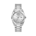 Shop Authentic Guess Connoisseur Silver Dial Silver Steel Strap Watch for Men - GW0265G6 - Luxxuri
