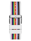  Shop Authentic Guess Phoenix Analog White Dial White Silicone Strap Watch for Men - GW0720G1 - Luxxuri