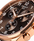  Shop Authentic Tissot T Sport Chrono XL Classic Brown Dial Brown Leather Strap Watch For Men - T116.617.36.057.01 - Luxxuri