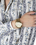  Shop Authentic Michael Kors Runway Gold Dial Gold Steel Strap  Watch for Men - MK8077 - Luxxuri