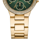  Shop Authentic Michael Kors Camille Multifunction Green Dial Gold Steel Strap Watch For Women - MK6981 - Luxxuri