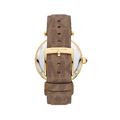  Shop Authentic Michael Kors Parker Three Hand Gold Dial Brown Leather Strap Watch For Women - MK2973 - Luxxuri
