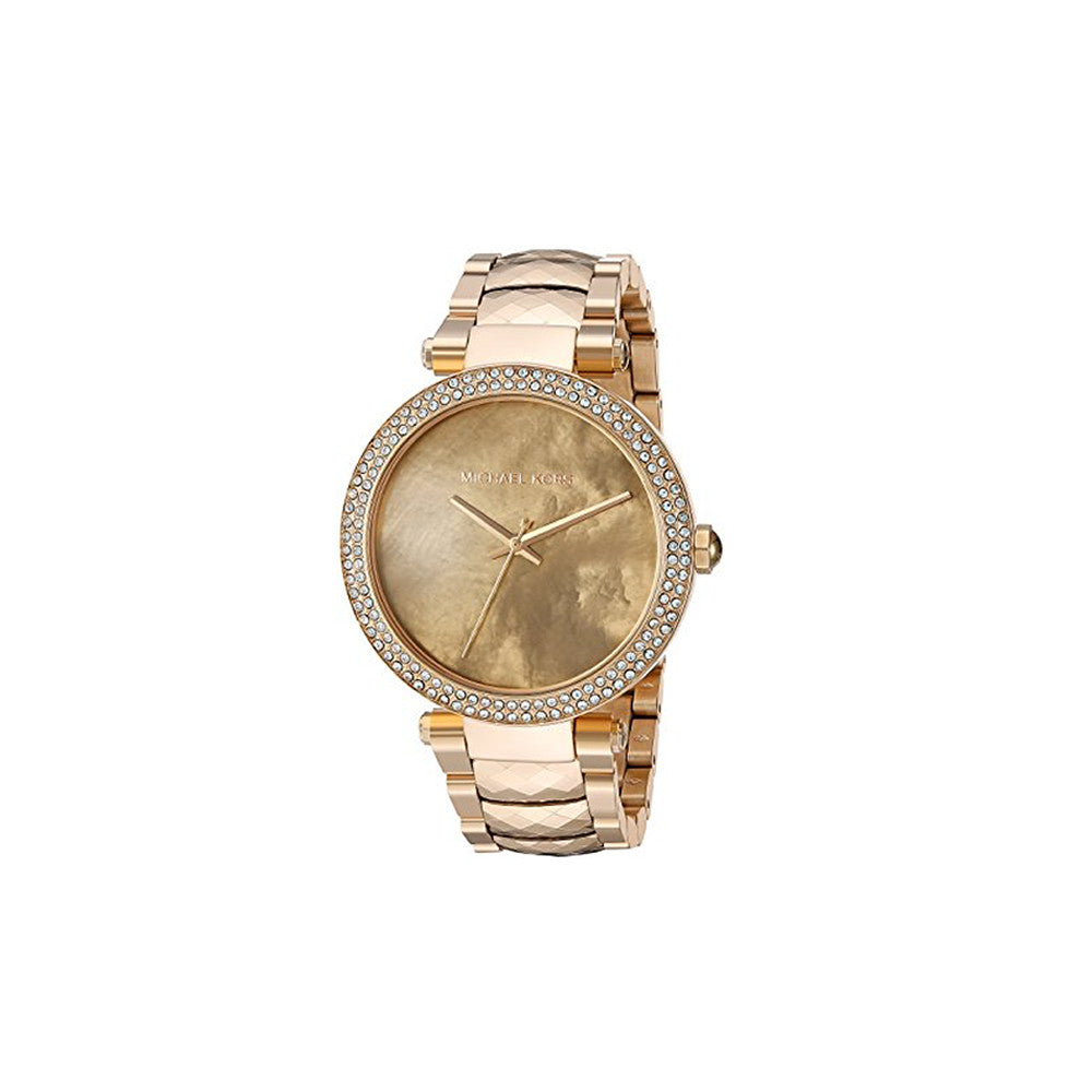  Shop Authentic Michael Kors Parker Gold Mother of Pearl Dial Gold Steel Strap Watch for Women - MK6425 - Luxxuri