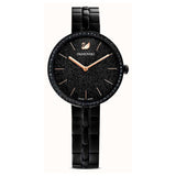  Shop Authentic Swarovski Cosmopolitan PVD Black Dial Black Steel Strap Watch for Women - 5547646 - Luxxuri
