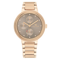  Shop Authentic Tommy Hilfiger Joy Chronograph Gold Dial Gold Steel Strap Watch For Women - 1782533 - Luxxuri