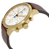  Shop Authentic Tommy Hilfiger Jake Quartz White Dial Brown Leather Strap Watch for Men - 1791231 - Luxxuri