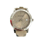  Shop Authentic Burberry The City Beige Dial Tan Leather Strap Watch for Women - BU9021 - Luxxuri