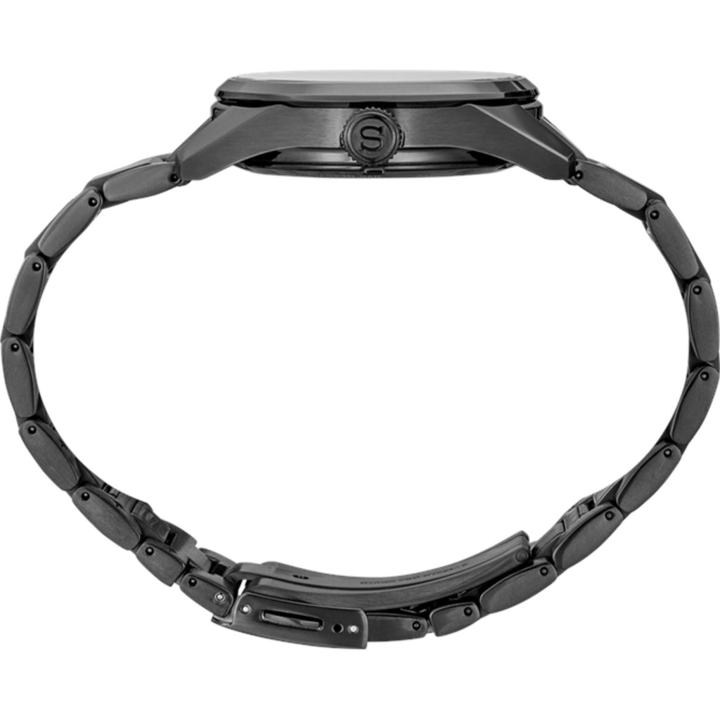  Shop Authentic Seiko Presage Sharp Edged Series Black Dial Black Steel Strap Watch For Men - SPB229J1 - Luxxuri