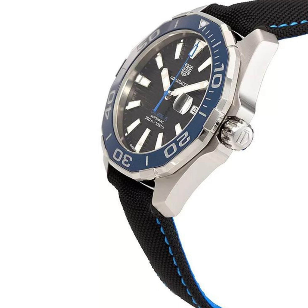  Shop Authentic Tag Heuer Aquaracer Black Dial Watch for Men - WAY201C.FC6395 - Luxxuri
