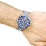  Shop Authentic Tissot Quickster Chronograph Blue Dial Watch For Men - T095.417.11.047.00 - Luxxuri