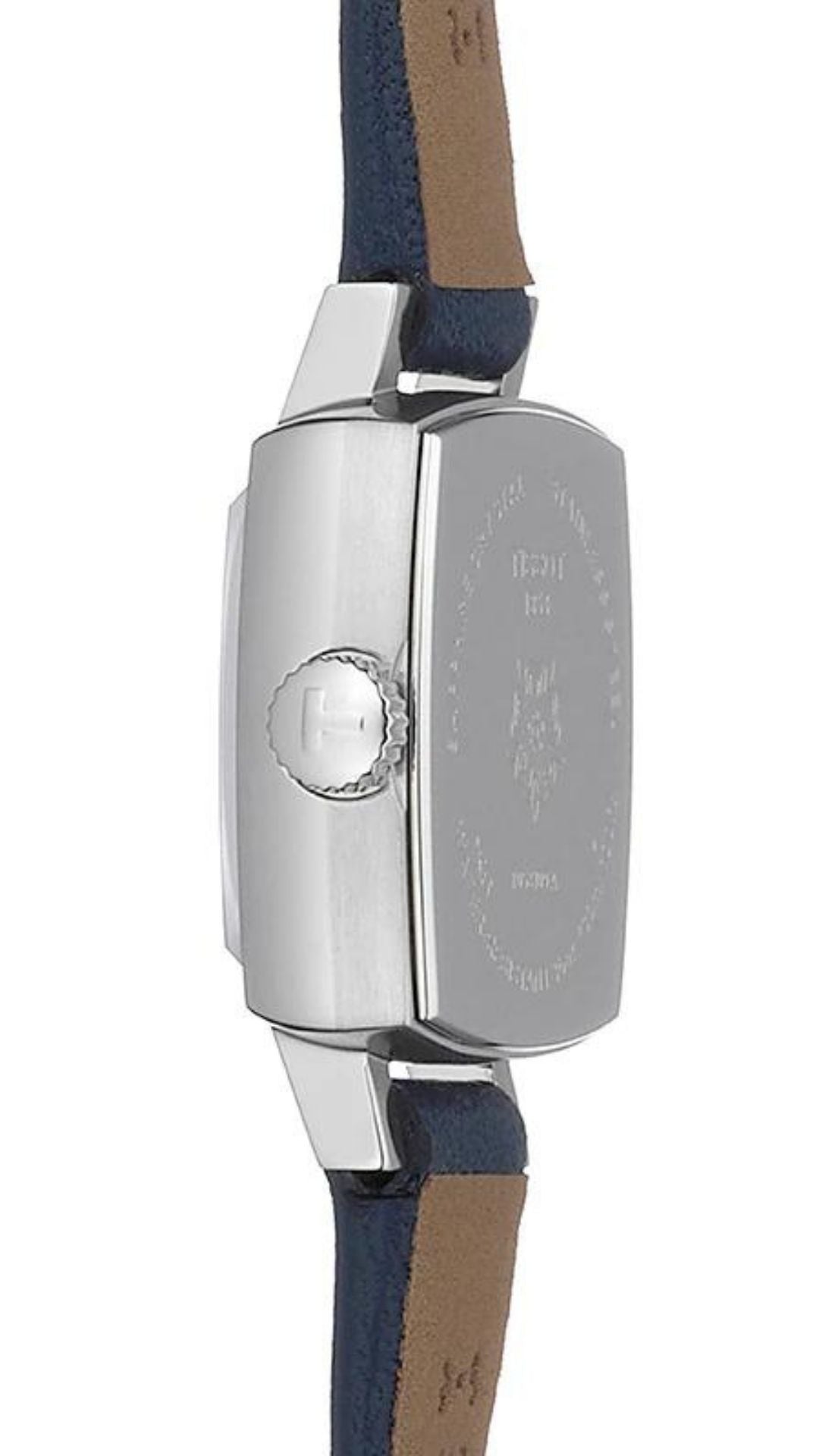  Shop Authentic Tissot Lovely Square Silver Dial Blue Leather Strap Watch For Women - T058.109.16.031.00 - Luxxuri