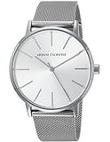  Shop Authentic Armani Exchange Lola Analog Silver Dial Silver Mesh Strap Watch For Women - AX5535 - Luxxuri