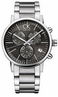  Shop Authentic Calvin Klein Post Minimal Chronograph Black Dial Silver Steel Strap Watch for Men - K7627161 - Luxxuri