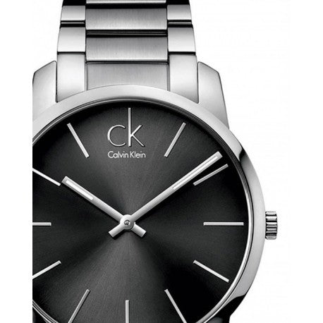  Shop Authentic Calvin Klein City Black Dial Silver Steel Strap Watch for Men - K2G21161 - Luxxuri