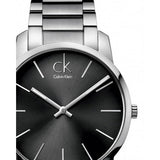  Shop Authentic Calvin Klein City Black Dial Silver Steel Strap Watch for Men - K2G21161 - Luxxuri
