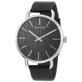  Shop Authentic Calvin Klein Even Black Dial Black Leather Strap Watch for Women - K7B211C1 - Luxxuri
