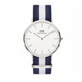  Shop Authentic Daniel Wellington Classic Glasgow White Dial Two Tone NATO Strap Watch For Men - DW00100018 - Luxxuri