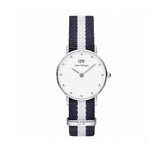  Shop Authentic Daniel Wellington Classy Glasgow White Dial Two Tone NATO Strap Watch For Women - DW00100074 - Luxxuri