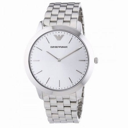  Shop Authentic Emporio Armani Classic Quartz Silver Dial Silver Steel Strap Watch For Men - AR1745 - Luxxuri