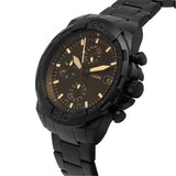  Shop Authentic Fossil Bronson Chronograph Black Dial Black Steel Strap Watch for Men - FS5851 - Luxxuri