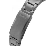  Shop Authentic Fossil Bronson Chronograph Black Dial Grey Steel Strap Watch for Men - FS5852 - Luxxuri