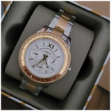  Shop Authentic Fossil Stella Sport Multifunction Silver Dial Two Tone Steel Strap Watch for Women - ES5107 - Luxxuri
