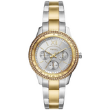  Shop Authentic Fossil Stella Sport Multifunction Silver Dial Two Tone Steel Strap Watch for Women - ES5107 - Luxxuri