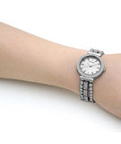  Shop Authentic Guess Gala Diamonds Silver Dial Silver Steel Strap Watch for Women - GW0401L1 - Luxxuri