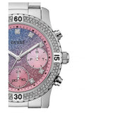  Shop Authentic Guess Confetti Multicolored Dial Silver Steel Strap Watch For Women - W0774L1 - Luxxuri