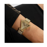  Shop Authentic Guess Fame Crystals Gold Dial Gold Steel Strap Watch For Women - GW0644L2 - Luxxuri