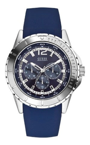  Shop Authentic Guess Maverick Black Dial Rubber Strap Watch for Men - W0485G3 - Luxxuri