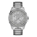  Shop Authentic Guess Zeus Multifunction Diamonds Silver Dial Silver Steel Strap Watch for Men - GW0209G1 - Luxxuri