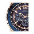 Shop Authentic Guess Maverick Blue Dial Blue Rubber Strap Watch for Men - W0485G1 - Luxxuri
