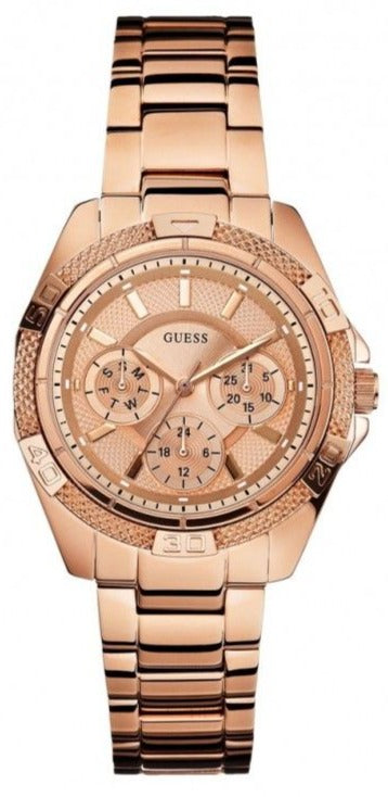  Shop Authentic Guess Phantom Mini Rose Gold Dial Rose Gold Steel Strap Watch for Women - W0235L3 - Luxxuri