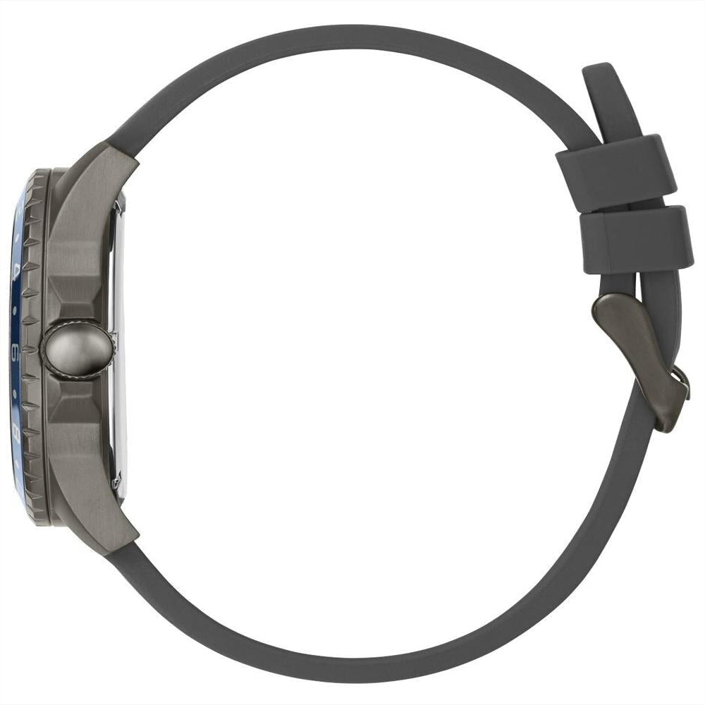  Shop Authentic Guess Odyssey Blue Dial Grey Rubber Strap Watch For Men - W1108G6 - Luxxuri