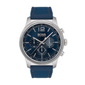  Shop Authentic Hugo Boss Professional Chronograph Blue Dial Blue Silicone Strap Watch for Men - 1513526 - Luxxuri