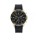  Shop Authentic Maserati SFIDA Chronograph Black Dial Rubber Strap Watch For Men - R8871640001 - Luxxuri