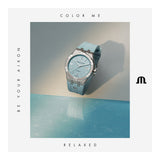  Shop Authentic Maurice Lacroix Aikon Automatic Sky Blue Dial Silver Steel Strap Watch For Men - AI6008-SS00F-431-C - Luxxuri