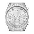  Shop Authentic Michael Kors Brinkley Diamonds Silver Dial Silver Steel Strap Watch for Women - MK6186 - Luxxuri