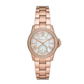  Shop Authentic Michael Kors Camille Quartz Mother of Pearl White Dial Rose Gold Steel Strap Watch For Women - MK7364 - Luxxuri