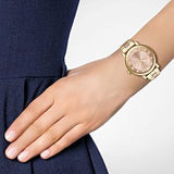  Shop Authentic Michael Kors Norie Gold Dial Two Tone Steel Strap Watch for Women - MK3586 - Luxxuri
