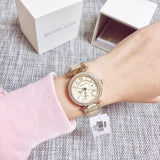 Shop Authentic Michael Kors Parker Gold DIal Gold Steel Strap Watch for Women - MK5842 - Luxxuri