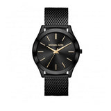  Shop Authentic Michael Kors Slim Runway Black Dial Black Mesh Strap Watch for Women - MK8607 - Luxxuri