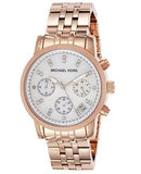  Shop Authentic Michael Kors Damen White Dial Rose Gold Steel Strap Watch for Women - MK5026 - Luxxuri