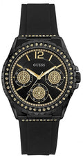 Shop Authentic Guess Starlight Black Dial Black Rubber Strap Watch for Women - W0846L1 - Luxxuri