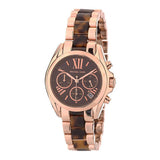  Shop Authentic Michael Kors Bradshaw Chronograph Brown Dial Two Tone Steel Strap Watch For Women - MK5944 - Luxxuri