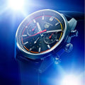  Shop Authentic Tag Heuer Carrera Chronograph Blue Dial Blue Leather Strap Watch for Men - CBN201D.FC6543 - Luxxuri